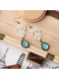 Lolita Lovely Handmade Lace Retro Gem Fashion Earring