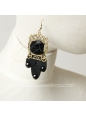 Lolita Gothic Style Black-Rose Retro Handmade Fashion Earring