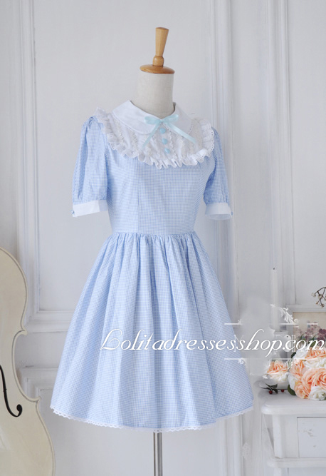 light blue lolita dress