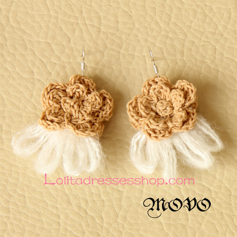 Lolita Sweety Lovely Little Freshness Flower Earring