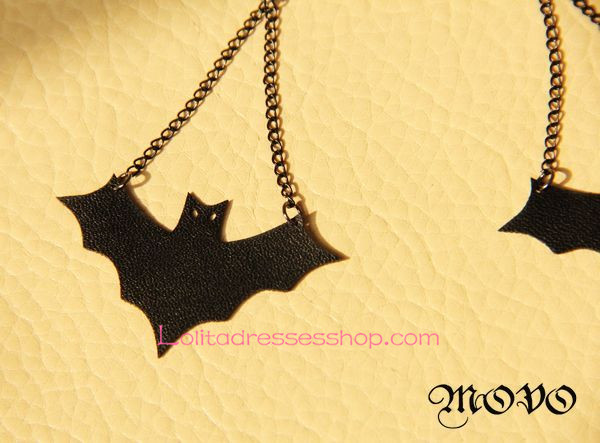 Lolita Original Retro Gothic Bat Earring