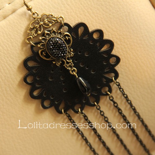 Lolita Gothic Style Long Tassels Retro Fashion Earring