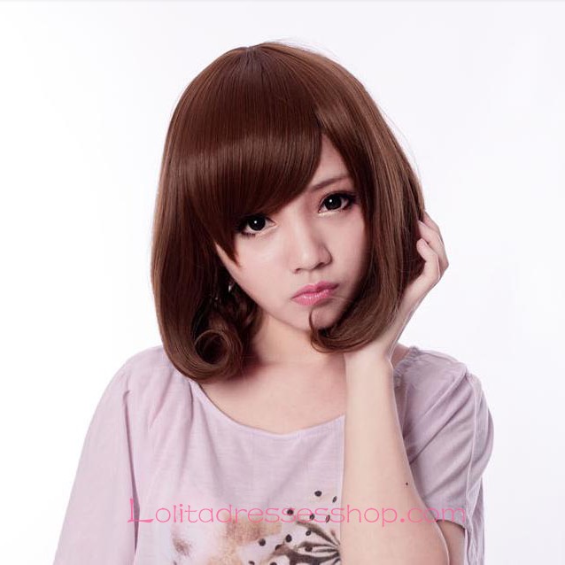 Lolita Khaki Maid Cute Cosplay Wig