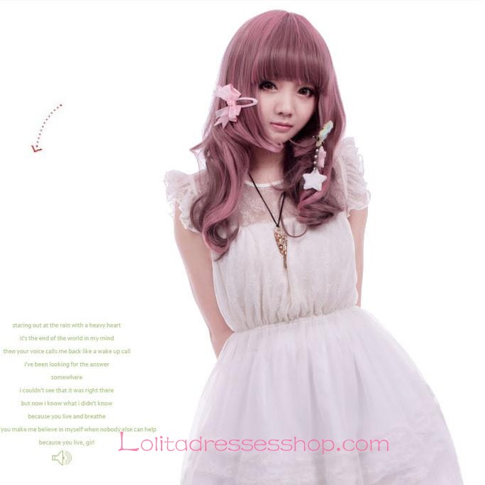 Lolita Dream Girls Curl Maid Cute Cosplay Wig