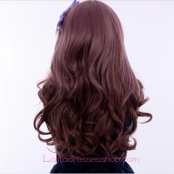 Lolita Brown Curly Maid Cute Cosplay Wig