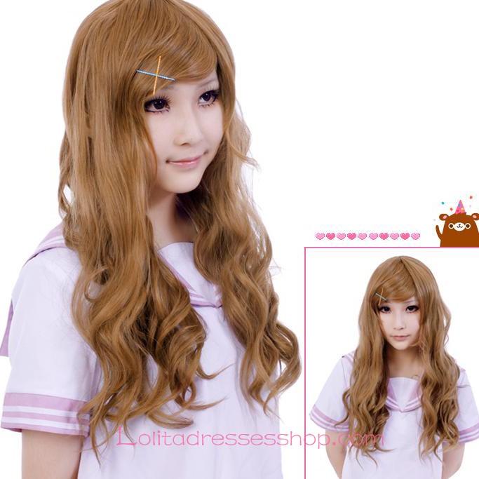 Lolita Brown Maid Cute Cosplay Wig