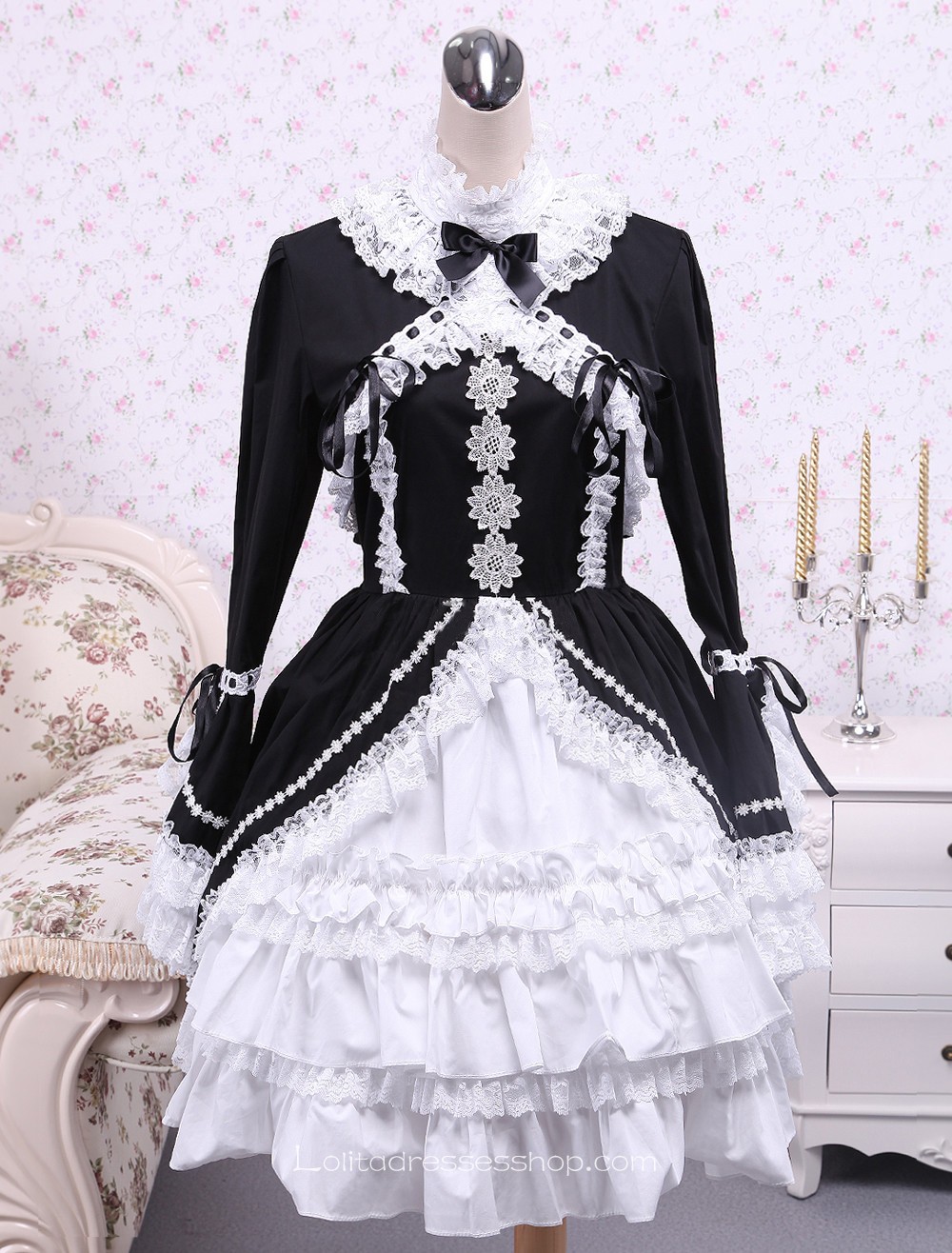 gothic doll dress