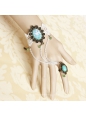 Small Fresh Retro Court Lace Metal Chains Lolita Bracelet