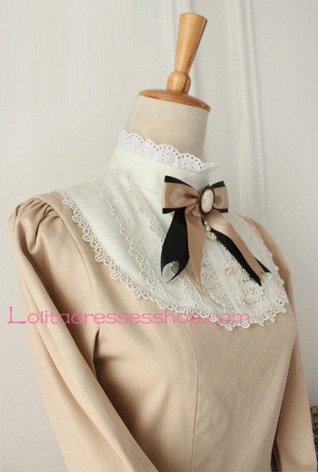 Castle Girl Champagne Vintage Classic Lolita Dress