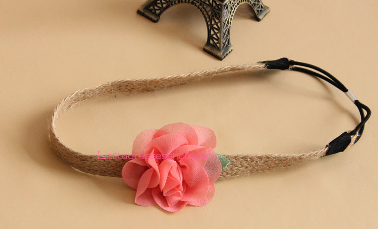 Lolita Headdress Bohemian Seaside Tourist Flowers Headband