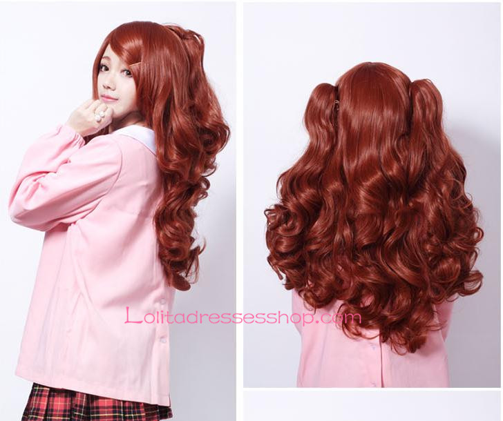 Lolita Cute Various Style Red-Brown Curly Cosplay Wig