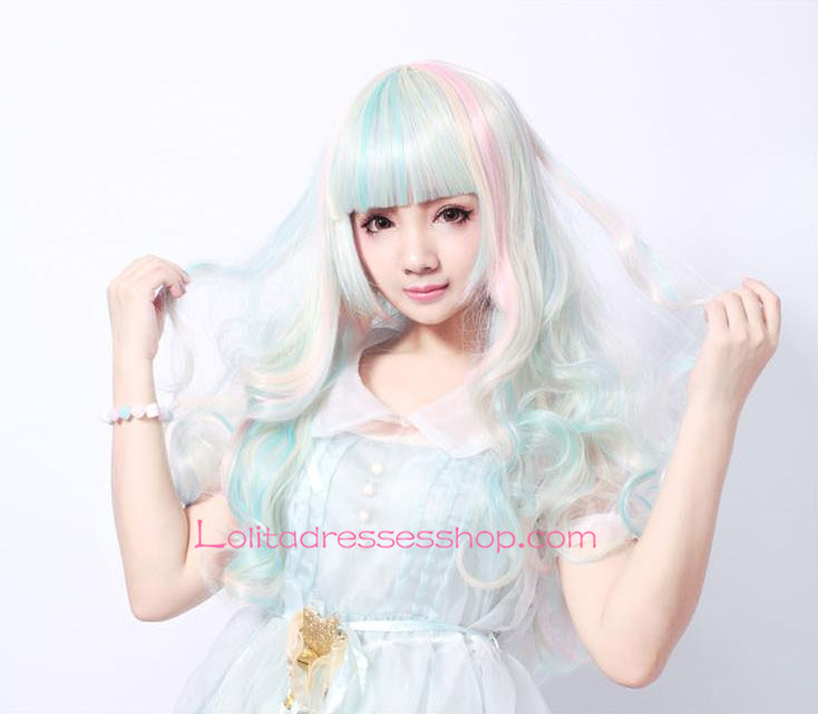 Lolita Ice Cream Long Maid Cute Cosplay Wig