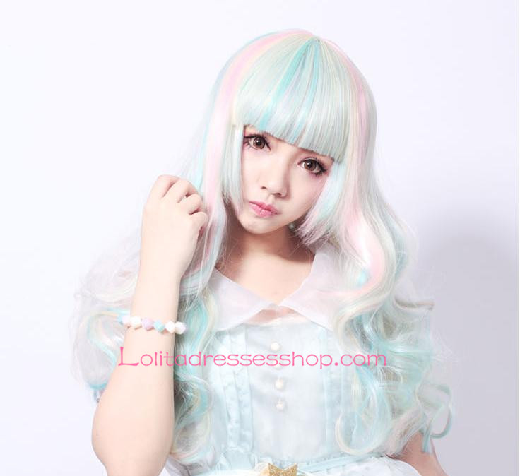 Lolita Ice Cream Long Maid Cute Cosplay Wig