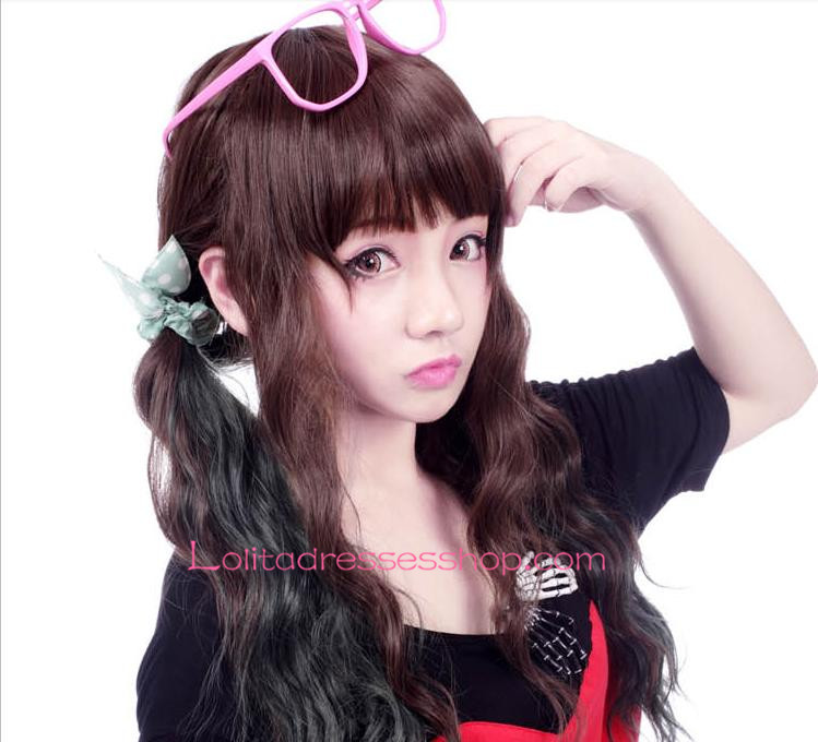 Lolita Brown and Black Mixed Nifty Cosplay Wig