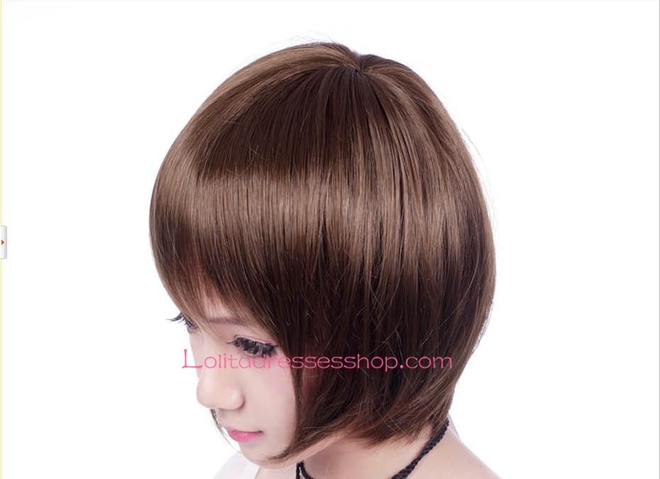 Lolita Cosplay Golden Short Nifty Wig