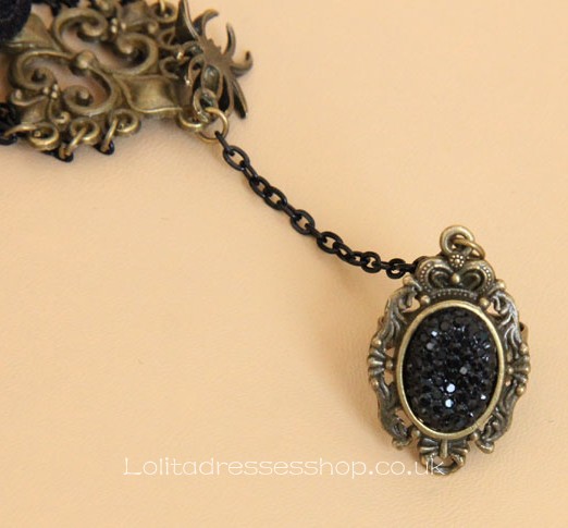 Gothic Rozen Spider Lace Lolita Bracelet