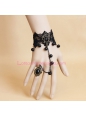 Black Pearl Lace Lolita Bracelet