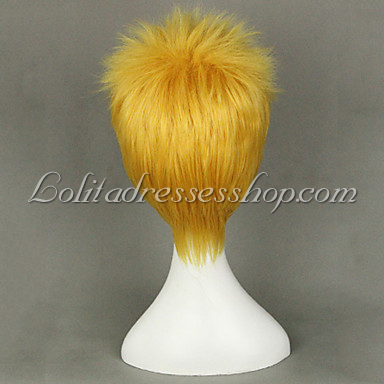 Attack on Titan Reiner Braun Yellow Anime Cosplay Wig