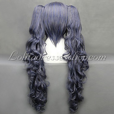 Black 70cm ASH-Ciel Phantomhive Nylon Cosplay Wig