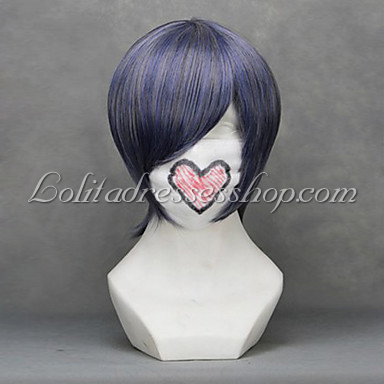 Black 70cm ASH-Ciel Phantomhive Nylon Cosplay Wig