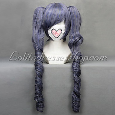 Black 70cm ASH-Ciel Phantomhive Nylon Cosplay Wig