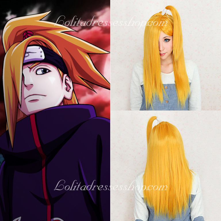 Naruto Deidara Cosplay Wig