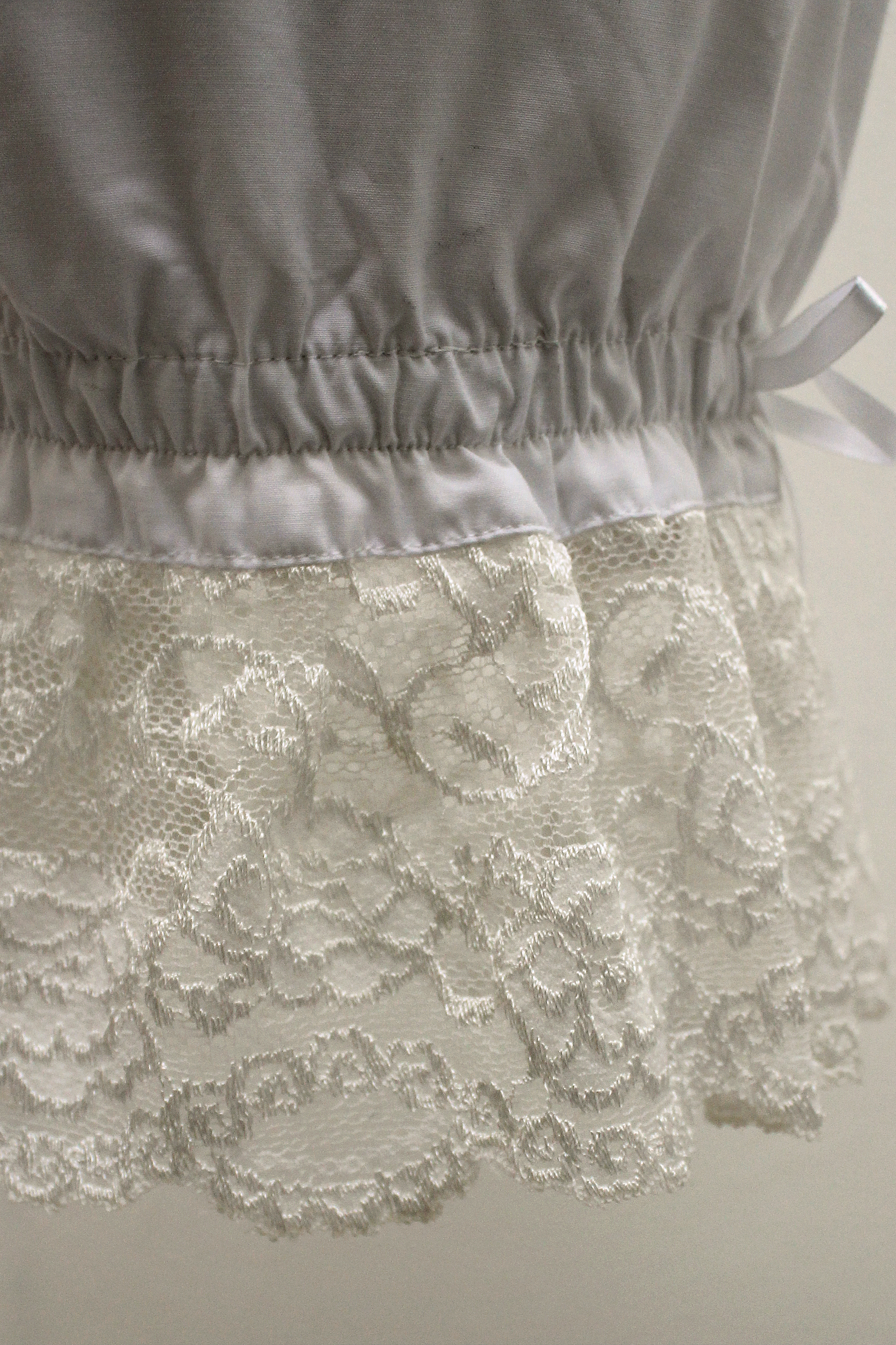 White Cotton Natural Lace Lolita Bloomer