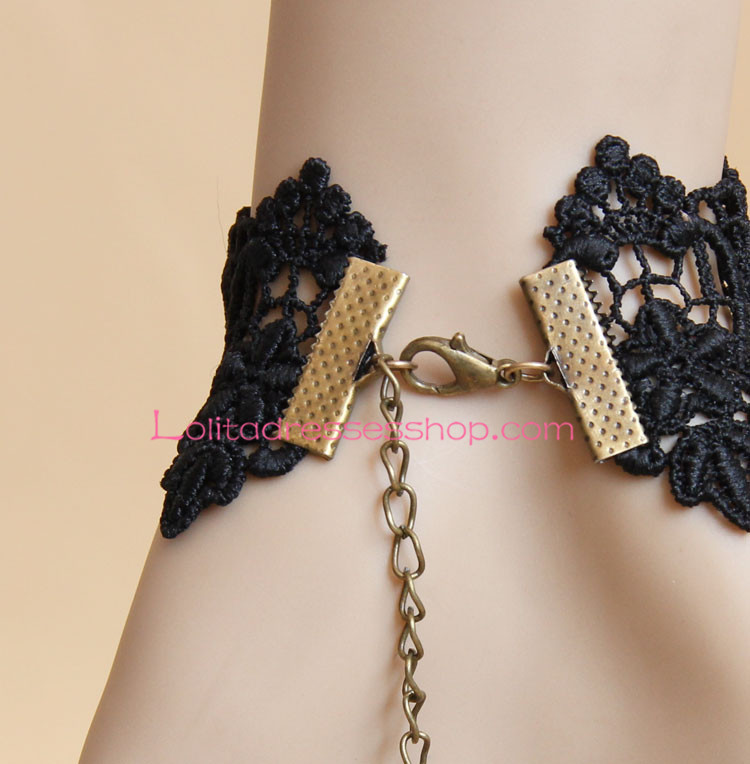 Gothic Handmade Vintage Lace Dance Palace Lolita Bracelet