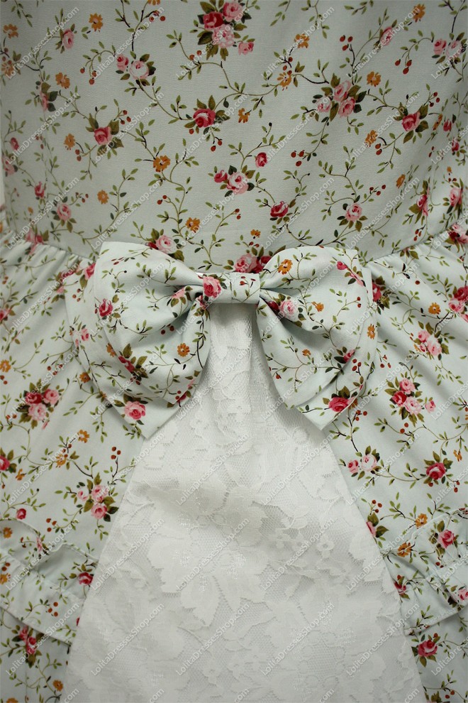 Cute Idyllic Floral Sweet Lolita Dress