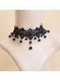 Fashion Party Short Black Lolita Necklace