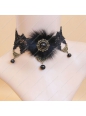 Hairy Winter Fashion Luxury Black Lace Lolita Necklace