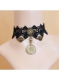 Fashion Black Lace Lolita Necklace