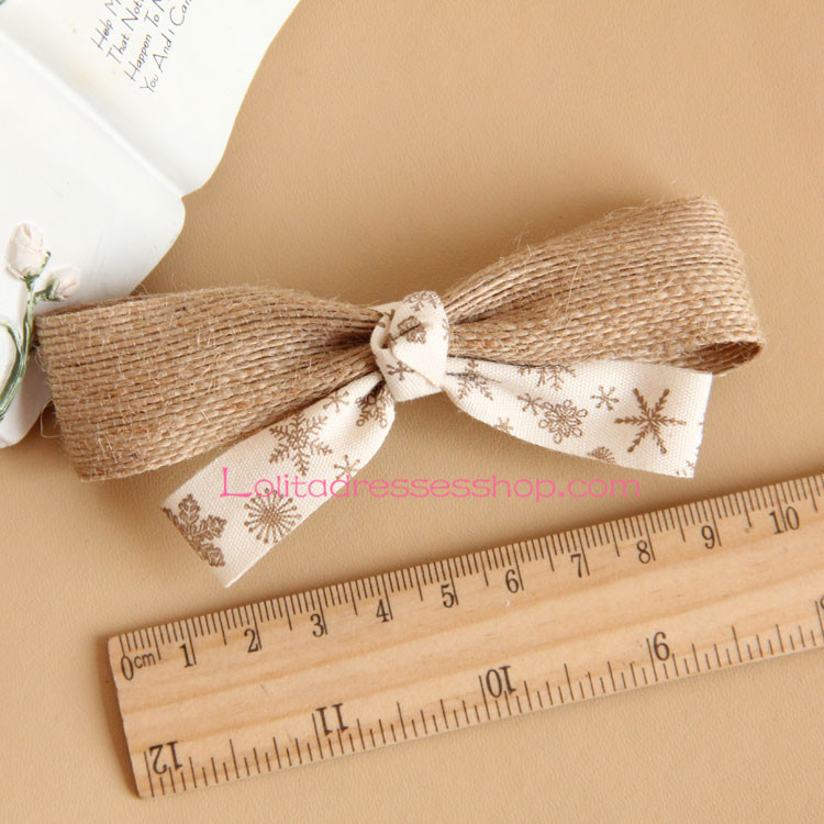 Sen Department Lolita Headdress Barrette