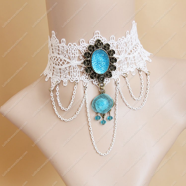 Elegant Sweet White Lolita Necklace
