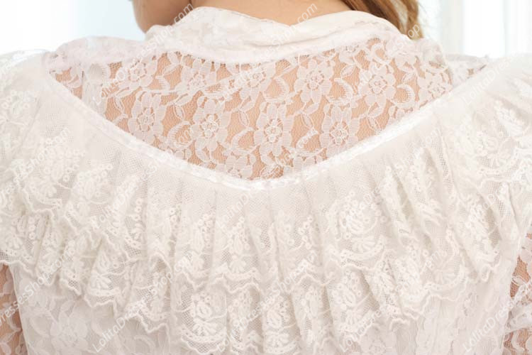 Original Madame Butterfly Lace Long Sleeve Lolita Blouse