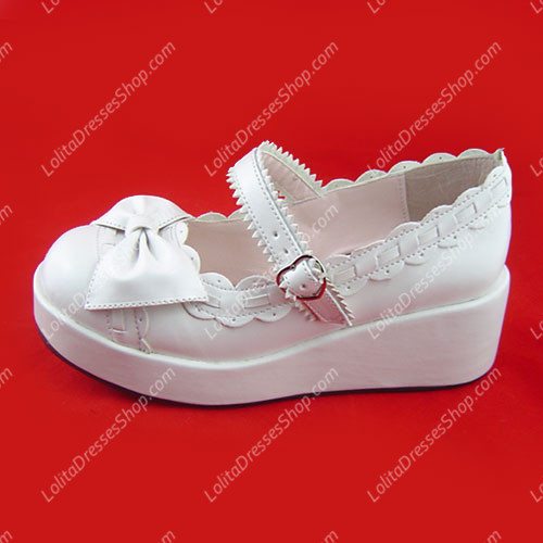 Latest Girls Wedge Heel PU Princess Sweet Lolita Shoes