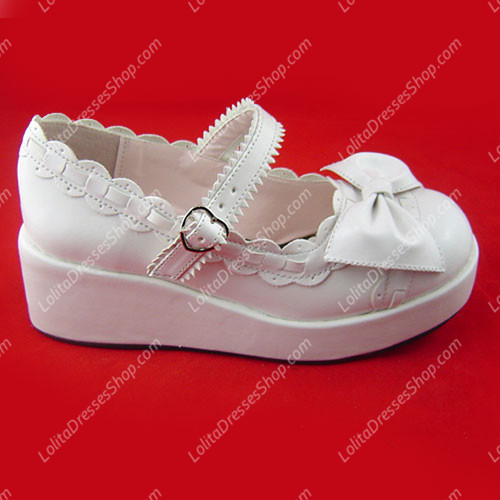 Latest Girls Wedge Heel PU Princess Sweet Lolita Shoes