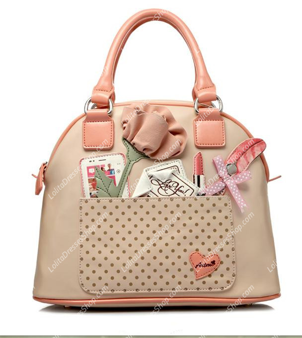 Small Fresh Pink Street Lolita Bag