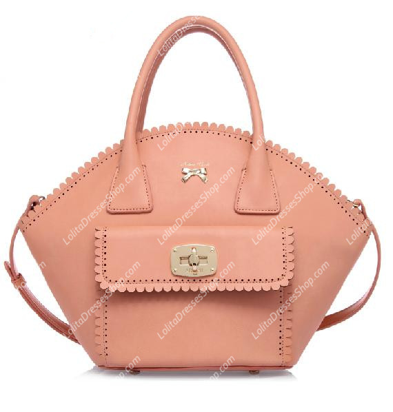 Cute Pink PU Lolita Bag