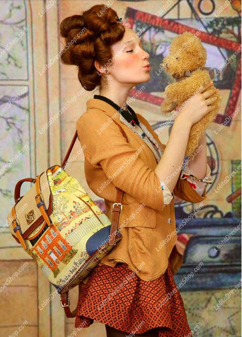 School Style Vintage Lolita Bag