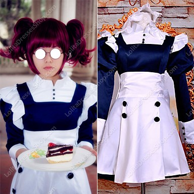 Mey-Rin Short VER.Maid Suit Cosplay Costume