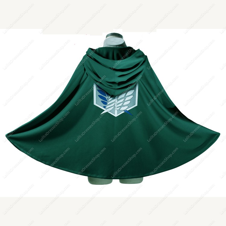 Attack on Titan Recon Corp \"Wings of Freedom\" Cosplay Cape Cloak