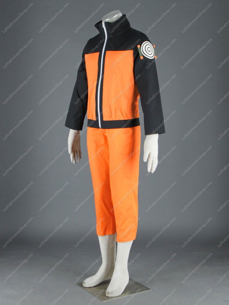 Naruto Shippuden Uzumaki Cosplay Costume