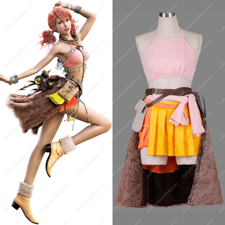 Final Fantasy Lightning 12-piece Cosplay Costumes