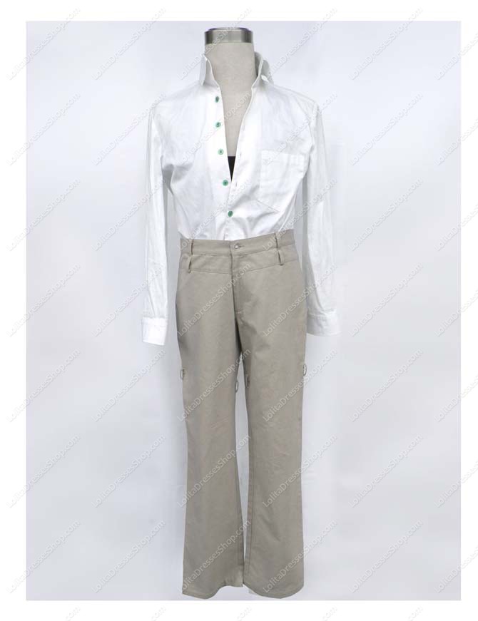 Final Fantasy Sazh Katzroy 8-piece Cosplay Costume