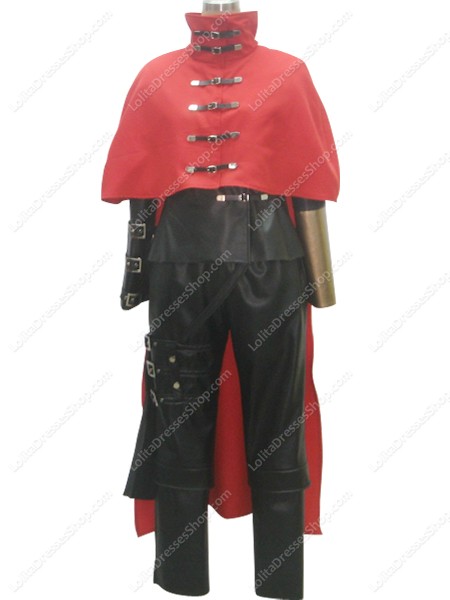 Final Fantasy VII Vincent Valentine Cosplay Costume