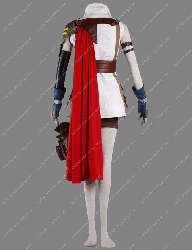 Final Fantasy XIII 13 Lightning Cosplay Costumes