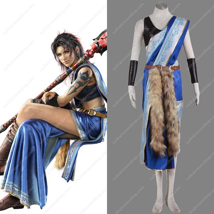 Final Fantasy XIII Oerba Yun Fang Cosplay Costume