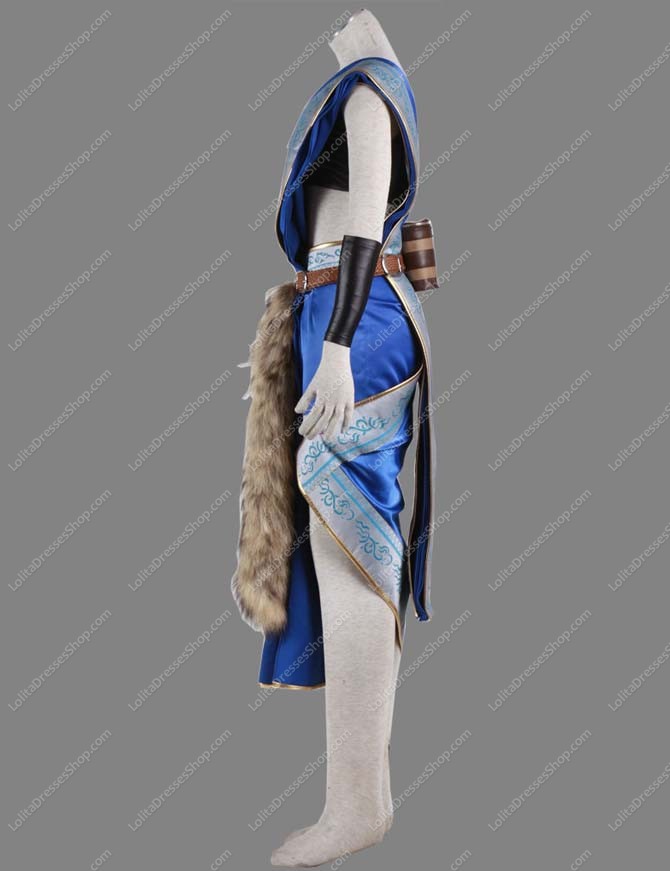 Final Fantasy XIII Oerba Yun Fang Cosplay Costume