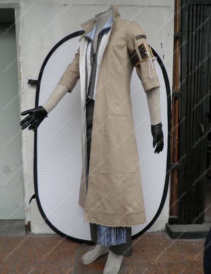inal Fantasy XIII Snow Villiers 8-piece Cosplay Costume